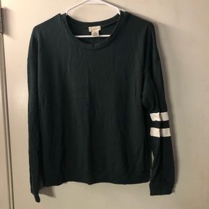 Green sweatshirt